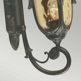 Elstead Lighting Elstead Philadelphia 1 luč Zunanja srednja stenska svetilka Stara bronasta IP44, E27, (22099990) | Shoptok.si