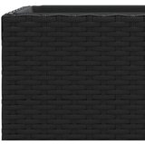  Vrtne sadilice 2 kom crna 30 x 30 x 60 cm od poliratana | shoptok.hr