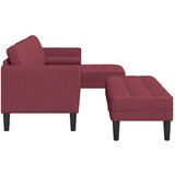  Set sofe s jastukom 2 pcs Vinska crvena Poliester | Eponuda.com