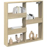 vidaXL Stenska omarica sonoma hrast 80x15x80 cm inženirski les | Shoptok.si