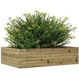  Vrtno cvetlično korito 90x60x23 cm impregnirana borovina | Shoptok.si