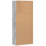  Visoka komoda siva betona 80x35x180 cm od konstruiranog drva | shoptok.hr
