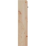vidaXL Vzglavje s predelki 135 cm trdna borovina | Shoptok.si