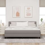  Krevet s podizačem i madracem taupe 180x200 cm tkanina | shoptok.hr