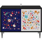  ormar MAINZ 69 x 33 x 50,5 cm Crni hrast Konstruirano drvo | shoptok.hr