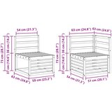 Set vanjskih sofa 7 kom. | shoptok.hr