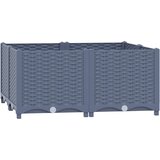  Povišena gredica 80x80x38 cm od polipropilena | shoptok.hr