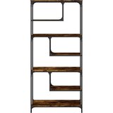  Regal za knjige boja hrasta 81 x 36 x 176 cm konstruirano drvo | shoptok.hr
