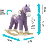 Milly Mally ljubičasti konjić za ljuljanje | shoptok.hr