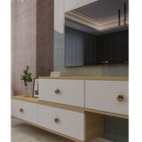 Hanah home tv polica zuzu double sapphire oak white | ePonuda.com