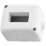GEWISS GW27001 zaštićeno kućište za sistemske uređaje - 1 GANG - RAL 7035 GREI - IP40 | Eponuda.com