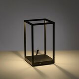 PAUL NEUHAUS Dizajnerska namizna svetilka črna z LED z zatemnitvijo na dotik - Jitske | Shoptok.si