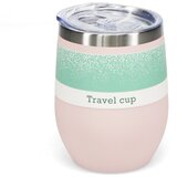 Rex London Svetlo rožnat potovalni lonček 350 ml – | Shoptok.si