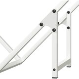  Stalak za drva bijeli 60x25x60 cm Hladno valjani čelik | shoptok.hr