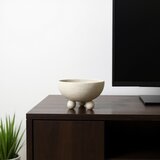 Aberto Design Dekorativna činija Argilla, 18x11 cm, Prljavo bela | ePonuda.com