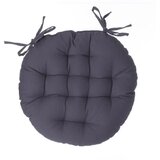 Atmosphera Jastuk za stolicu okrugli tamno sivi 38x38 cm Cijene