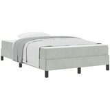  s opruga kutije Svijetlo siva 120 x 220 cm tkanina | shoptok.hr