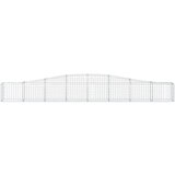  Obokane gabion košare 5 kosi 400x30x40/60 cm pocinkano železo, (20758218) | Shoptok.si