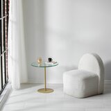 HANAH HOME chill-out - gold gold side table Cene