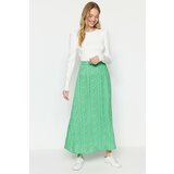 Trendyol Skirt - Green - Maxi Cene