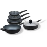 5 -delni set ponev BE Living - Delight black