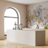  Foto tapeta - Grey palms - plant motif in an abstract composition with patterns 400x280 | shoptok.hr