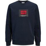 Jack & Jones Muški duks 12269388, Teget