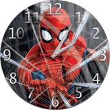 Marvel gloss wall clock spider man 001 - gloss wall clock spider man 001 Cene