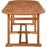  Vrtna jedilna garnitura 13-delna 280x90x75cm trden akacijev les - - Rjava - 109.2 - N/A - | Shoptok.si