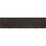 Stolna ploča tamnosmeđa 220x50x(2-4) cm obrađeni masivni hrast | shoptok.hr