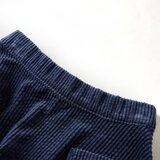  Dječja suknja s džepovima od samta modra 92 | shoptok.hr