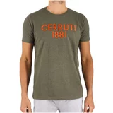 Cerruti 1881 Majice s kratkimi rokavi COLORATURA Zelena