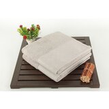  Pitircik - Light Grey Light GreyWhite Hand Towel Set (2 Pieces) Cene