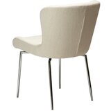 DAN-FORM Denmark Kremno bel oblazinjen jedilni stol Glam – | Shoptok.si