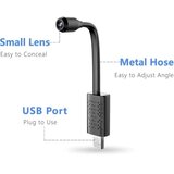  mini usb savitljiva wifi ip kamera 1080p sa detekcijom pokreta i dvosmernim audiom | Eponuda.com