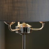  Endon 99149 - Stona lampa HIGHCLERE 3xE14/18W/230V siva/sjajni hrom | Eponuda.com