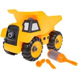 Kamion kiper za sastavljanje 16 cm - žuti | shoptok.hr