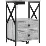  Noćni ormar Siva Sonoma 40 x 31 x 60 cm Konstruirano drvo | shoptok.hr