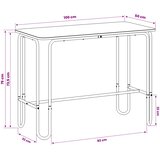  Stol za objedovanje 100 x 50 x 75 cm Konstruirano drvo | shoptok.hr