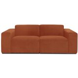 Scandic tamnonarančasta baršunasta modularna sofa Sting Cijene