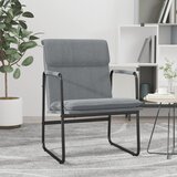  Ležaljka svjetlosiva 55 x 64 x 80 cm od tkanine | shoptok.hr