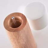 ZELLER Mlinac za sol i papar, drvo, bijeli, fi 5,4x15,4 cm, 24804 | shoptok.hr