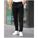 Dewberry 15728 Slim Fit Jogger Mens Trousers-BLACK | shoptok.hr