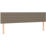  Krevet s oprugama i madracem smeđesivi 200x200 cm od tkanine | shoptok.hr
