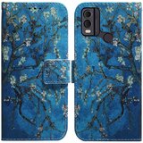 INORCO Preklopni ovitek iz PU usnja proti padcem za Nokio C22 etui za telefon denarnica s potiskom vzorcev s paščkom, (22035114) | Shoptok.si