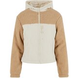 Urban Classics Women's jacket Sherpa Crinkle Nylon Mix beige/cream | shoptok.hr