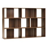Kave Home Modularni sustav polica 6 kom u dekoru oraha u prirodnoj boji 168x114 cm Litto – | shoptok.hr