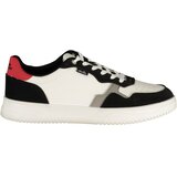 Ellesse Pansit muške tenisice s crno-crveno-sivim detaljima bijele | shoptok.hr