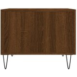  Stolić za kavu smeđa boja hrasta 50x50x40 cm konstruirano drvo | shoptok.hr