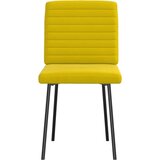  Jedilni stoli 6 kosov rumen žamet, (21828432) | Shoptok.si